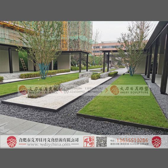 中南樾府示范區(qū)不銹鋼裝飾包裝 金屬制品造型定制